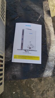 Ohřívač vody průtokový na PB/LPG 12kW. - 6