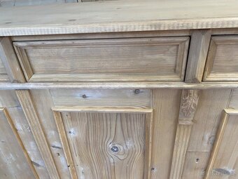 Starožitná komoda,spodek,příborník,bufet - 6