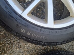 Zimni sada alu kola Audi 18 5x112 et37 225/50 18” 5-6mm - 6