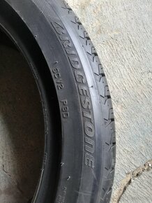 Prodám letní krásné pneu Bridgestone 215/50 R18 - 6