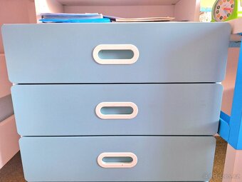3x skříňka se šuplíky IKEA, Stuva (různé barvy) - 6