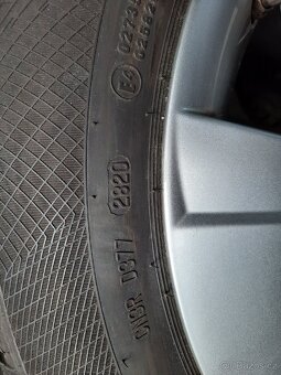 AL.kola 7Jx17H2 ET40 na zimní pneu.215/55R17vxl - 6