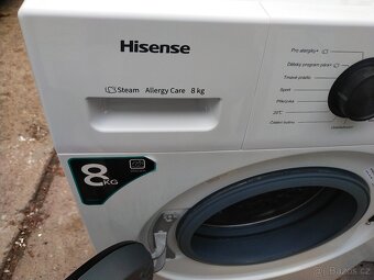 Prodám plně funkční dig.pračku zn. Hisense na 8 kg-DOVEZU-- - 6
