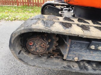 Minibagr Kubota KX016-4, rok 2017, 1800mth, roztah. pásy TOP - 6
