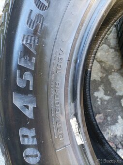 2 celoroční pneumatiky Goodyear 255/60/18 6mm 2020 - 6