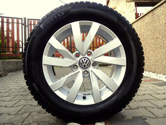 ZIMNÍ ORIGINÁL VW 16" 5x112 pneu 215/60R16 Passat, Superb.. - 6