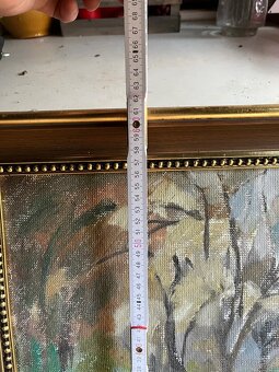 Obraz s motivem krajiny a stromů - 6