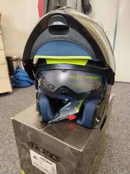 nová přilba AXXIS GECKO výklopná XXL - 6