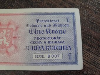 1 koruna 1940 protektorát - 6