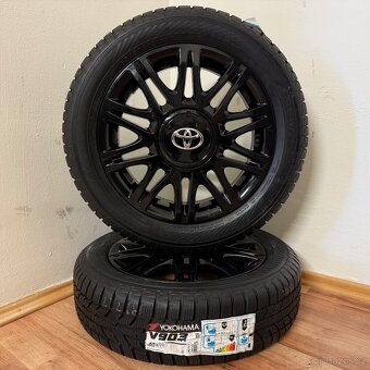 NOVÁ TOYOTA AYGO 4x100 R15 ET35+ZIMNÍ 165/60R15 8,5mm BLACK - 6
