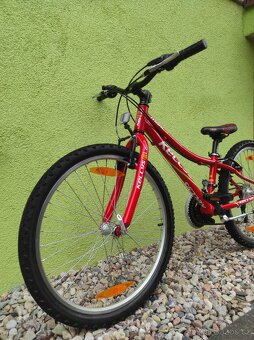 Značkové dětské kolo Kellys 24" (červená) - 6
