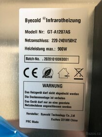 Topný infračervený panel 900W - 6