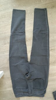 Dámské džíny Cropp vel. 38 na vel. M/L - 6