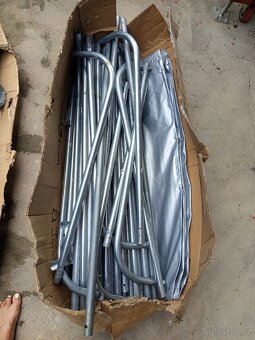 Venkovní psí kotec se střechou 600 x 300 x 150 cm - 6