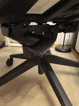 Nová kancelářská židle ANTARES Ramel, modrá, s područkama - 6