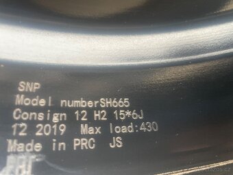 Alu kola 5x100.r15.Letní pneu 195/65/15.Škoda,Vw,Audi,Seat - 6