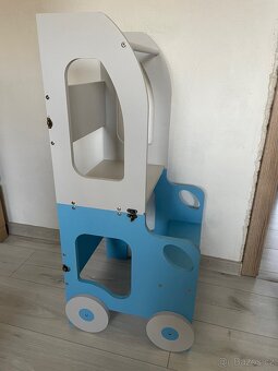 Stoleček + učící věž 2v1 - 6