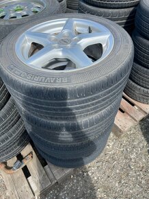 16" ALU kola ENZO 5x110 obuté na 205/55 R16 letní - 6