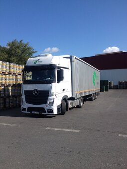 řidič sk. C+E vnitro - 2800 Kč čistého za den - vozíme pivo - 6