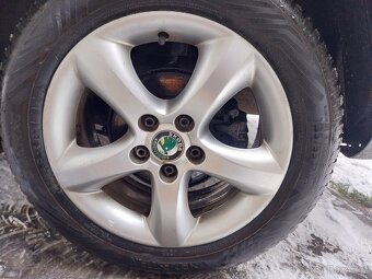 Alu 5x100 r15 fabia zimní - 6