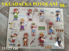 VKLÁDAČKY - nové 4+1 ZDARMA - 6