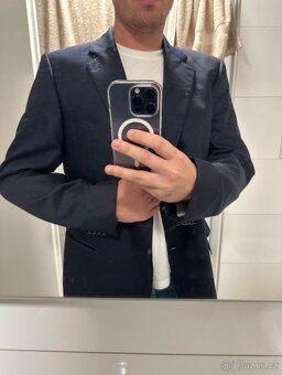 Pánské sako/blazer Tommy Hilfiger, tmavě modré - 6