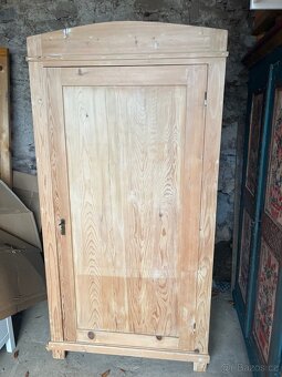 Skříň starožitná masiv - 6