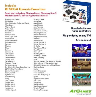 Sega Mega Drive MINI + STREETS OF RAGE 3 - 6