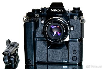 Nikon F3 + Pancake 1,8/50mm + MD-4 Motor Drive TOP STAV - 6