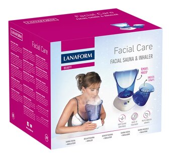 Obličejová parní sauna Facial Care s nosním inhalátorem - 6
