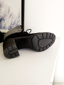 Zimní boty Deichmann kozačky vel. 39 - 6