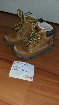 Zimni boty FILA vel.21, stelka 13cm - 6