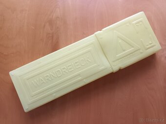 Výstražný trojúhelník s podstavcem 43 cm (těžký, stabilní) - 6