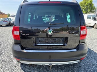 Škoda Yeti 2.0 TDi 103kW 4x4 1-Majitel BEZ KOROZE - 6