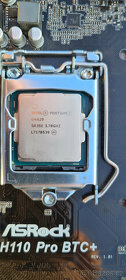 ASRock H110 PRO BTC+ Intel Pentium + DDR4 - 6