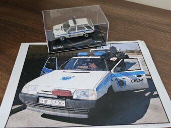Abrex ŠKODA FORMAN 1993 Celní Správa 1:43 - 6