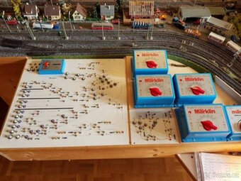 Modelová železnice Märklin H0, kompletní analogová konstrukc - 6