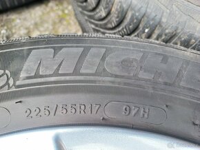 Prodám sadu ALU kol CMS 225/55R17 zimní - 6