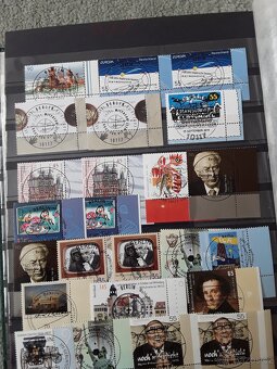 Spec.sbírka známek Německa po 1945 -okraje,bloky,pásky... - 6