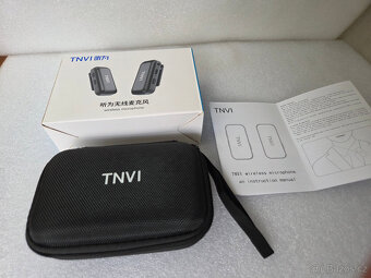 Bezdrátové klopové mikrofony TNVI V3 (2TX+1RX) - 6