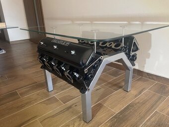 Konferenční stůl z hlav motoru Bentley - 6