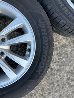 Alu kola Hyundai 5x114,3 R15 včetně pneu 195/65/15 - 6