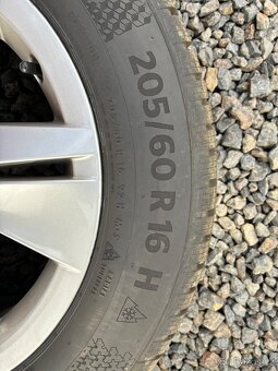 Alu kola Škoda Octavia 4 205/60 R16 zimní continental TOP - 6