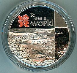 VB- 5 Pounds 2010, XXX. OH Londýn, super cena - 6