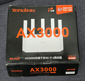 Tenda AX3000 WIFI 6 router mesh - NOVÝ - 6