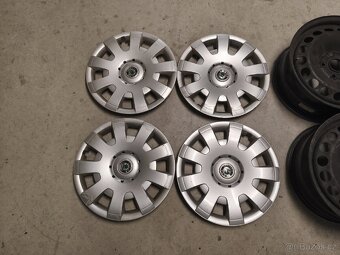 Sady origo krytů kol Vw, Škoda, Nissan 15" a 16" viz. foto - 6
