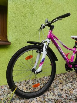Značkové dětské kolo ROCK MACHINE 24" (RŮŽOVÁ) - 6