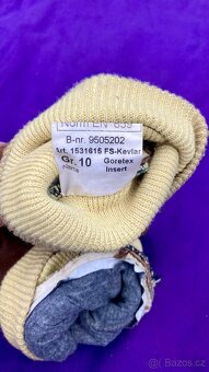 Rukavice pracovní zimní Goretex, vel. 10, 200 Kč - 6