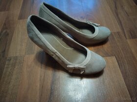 Nové kožené sandálky, lodičky vel.40,41, lodičky vel 40 - 6
