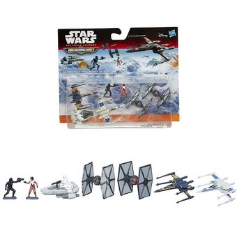3 ks Star Wars Hasbro/ Hot wheels,figurky, loď, Micromachine - 6